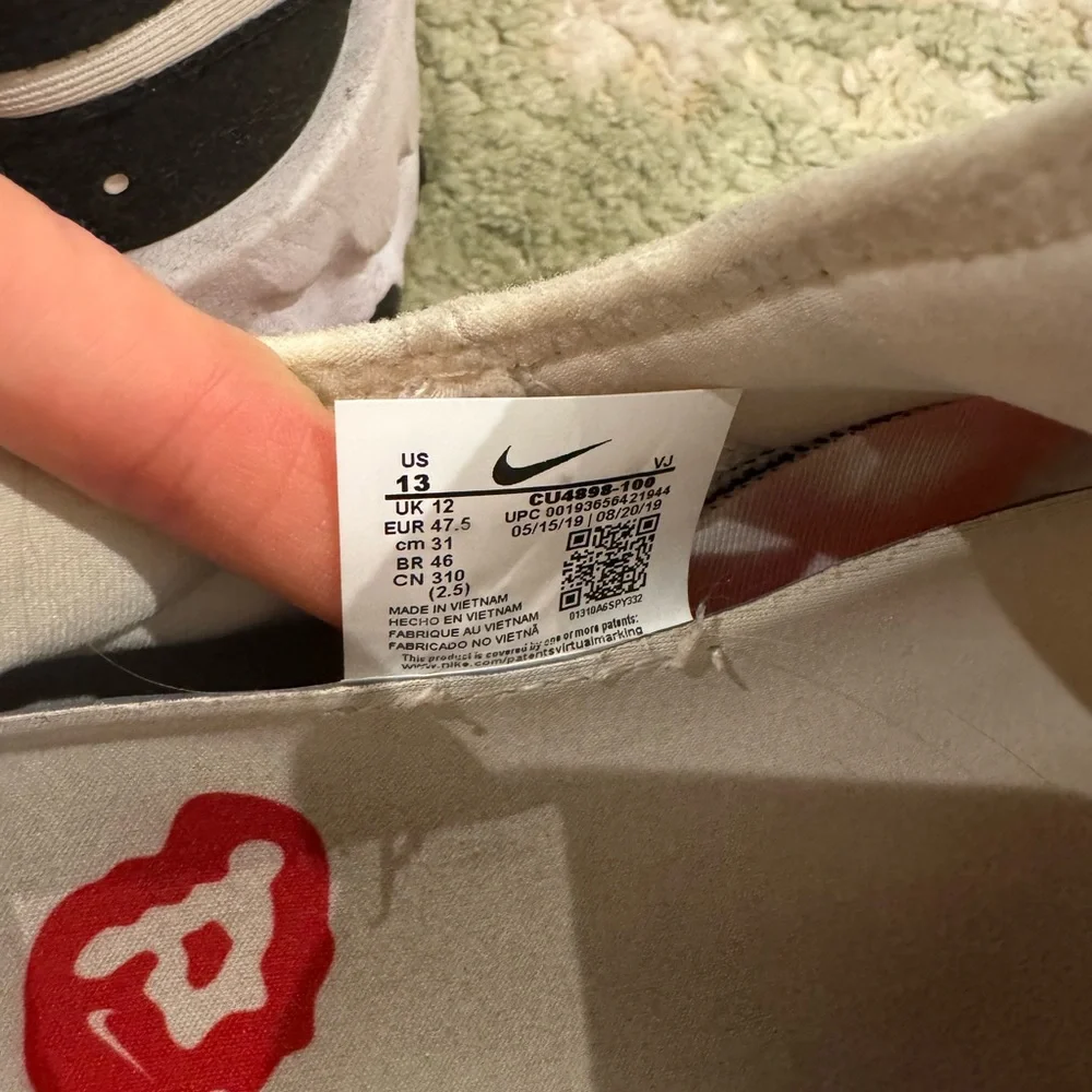 Nike React Presto “White University Red” Sneakers - Picture 6 of 6